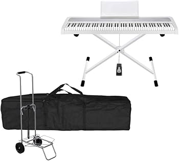 Amazon | KORG B1 WH Xスタンド・ケース・キャリーカートセット 電子