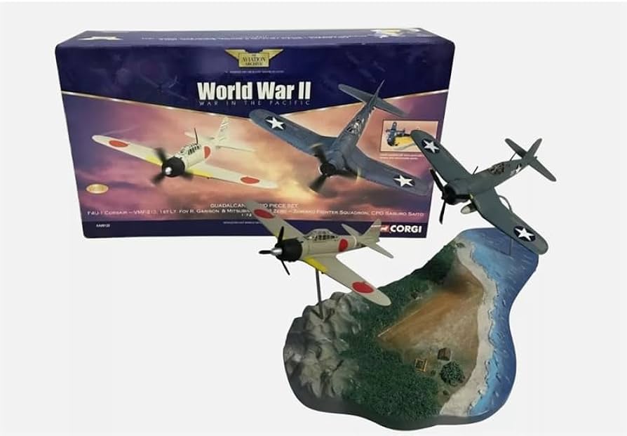 Amazon.com: ACE HOBBY for Corgi Guadalcanal Island, F4U for