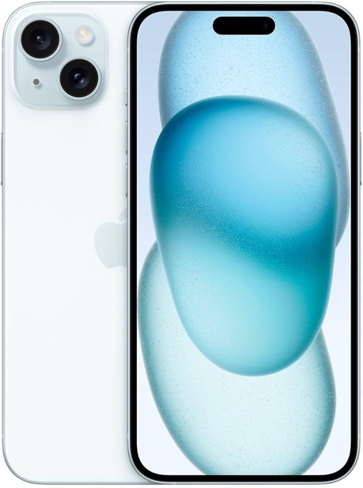 Amazon.com: Apple iPhone 15, 128GB, Blue - Unlocked (Renewed