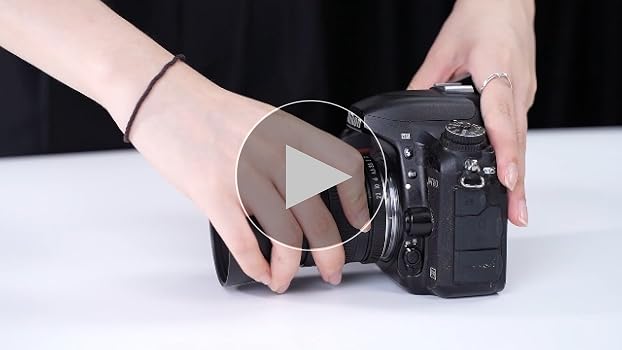 Amazon.co.jp: Lightdow for Sony 85mm F1.8 固定レンズ中望遠レンズ単