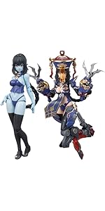 Amazon.co.jp: HiPlay 和模線 HEMOXIAN メデタの残響 ゾンビ機娘 玖蓮