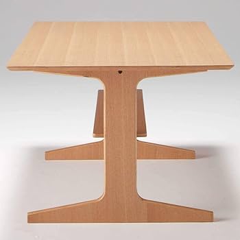 Amazon｜無印良品 リビングでもダイニングでもつかえるテーブル・4