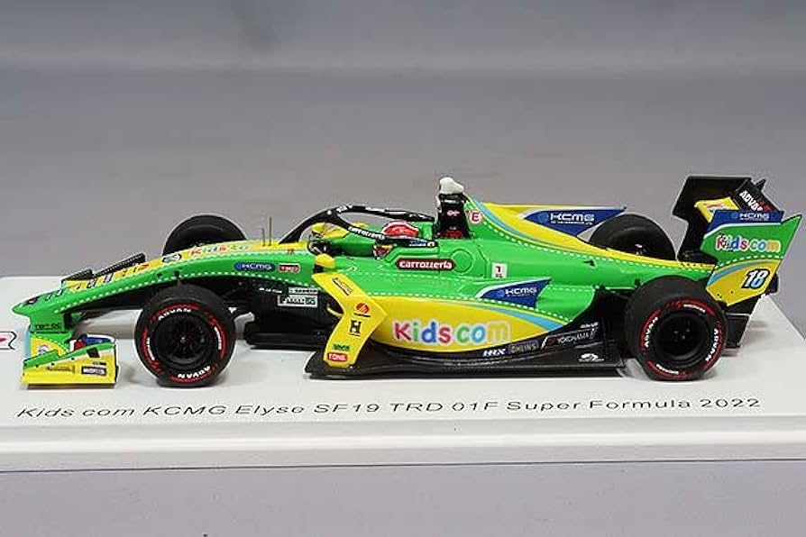 Amazon | ☆ スパーク ナショナルモデル 1/43 ダラーラ SF19 KCMG TRD
