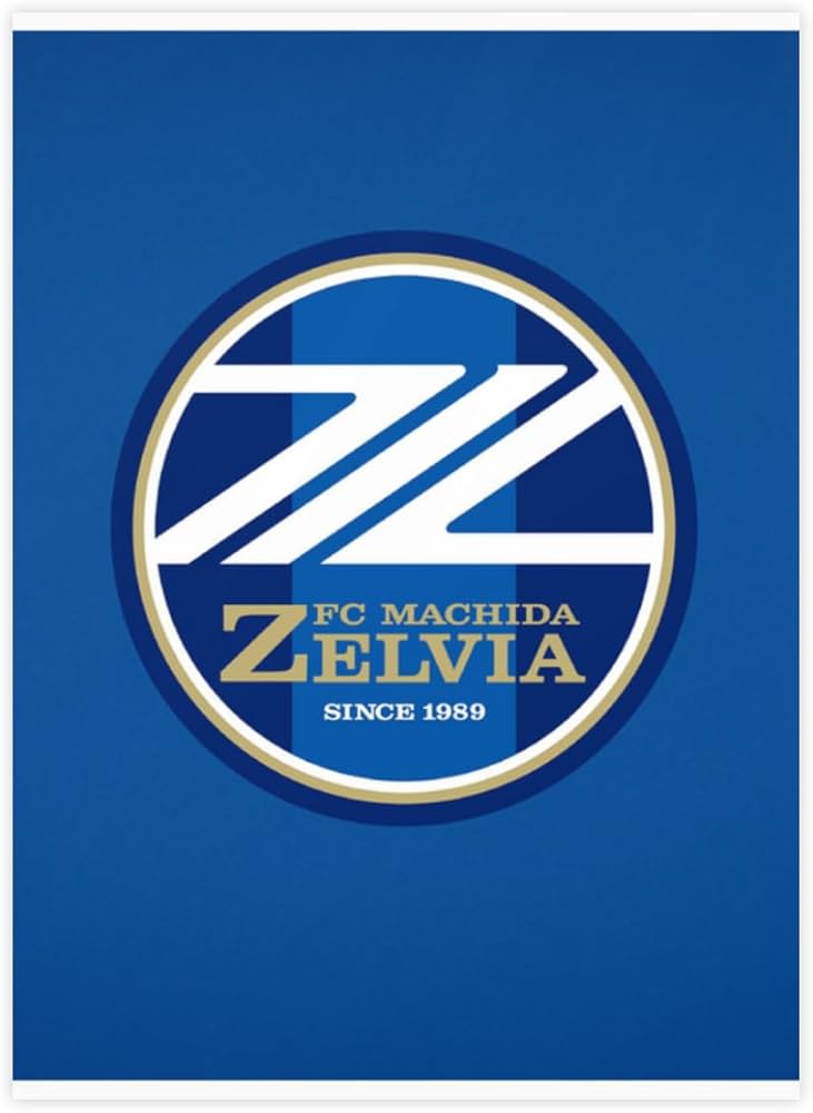 Amazon.co.jp: FC Machida Zelvia Sticker, Stylish, Popular, Logo
