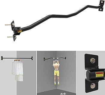 Amazon.co.jp: Pull Up Bar プルアップバー 120cm 懸垂バー 壁の角