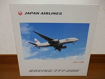 Amazon | 日本航空 JAL 777-200 1996年 1/200 ボーイング777初号機