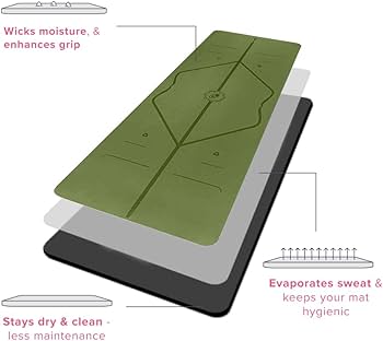 Amazon | Liformeオリジナルヨガマット – 無料のヨガバッグ付属 – 特許