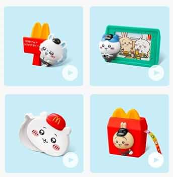 Amazon.co.jp: ちい*かわ ハッピーセット 第2弾 全4種コンプリート