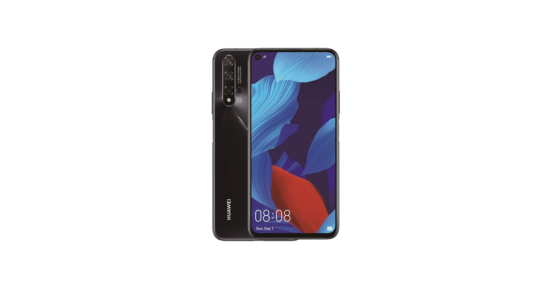 HUAWEI Nova 5T Smartphone, 6.26-Inch, 8GB RAM/128GB RM, Single SIM