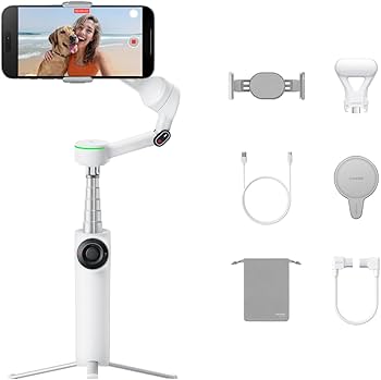 Amazon | Insta360 Flow 2 Pro クリエイターキット ホワイト - 業界初