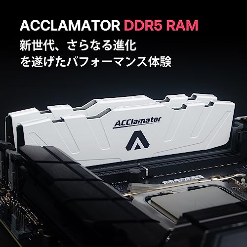 ACClamator DDR5メモリー 32GB(16GB×2) 6000Mhz Amazon.co.jp: DDR5