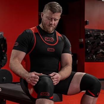 Amazon.co.jp: SBD 正規品 ニースリーブ 膝サポーター XLサイズ 左右2