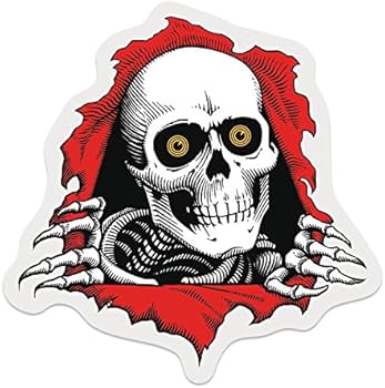 Amazon.co.jp: パウエル (Powell) RIPPER ダイカット 3' ステッカー