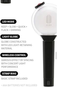Amazon.co.jp: BTS 公式 ペンライト Ver.4 Official Light Stick MAP