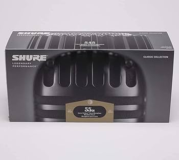 Amazon.com: Shure 55SH Series II Iconic Microphone - Vintage Style