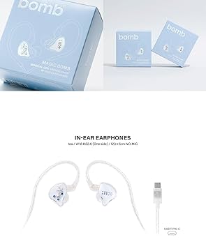 Illit - Bomb - Merch Version - incl. In-Ear Earphones, Parts
