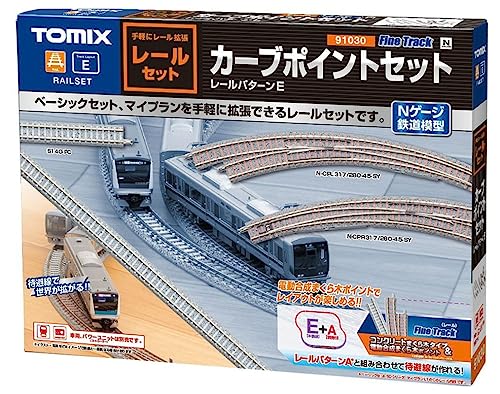TOMIX レールセットカーブポイントセット 品番：91030 | NGaugeJP
