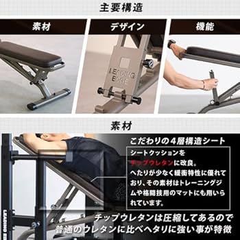 Amazon.co.jp: [リーディングエッジ] トレーニングベンチ マルチ
