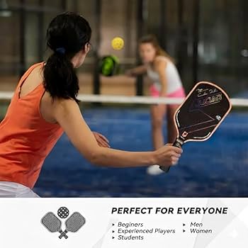 Amazon.co.jp: JUCIAO ピックルボールパドル T700 カーボンファイバー