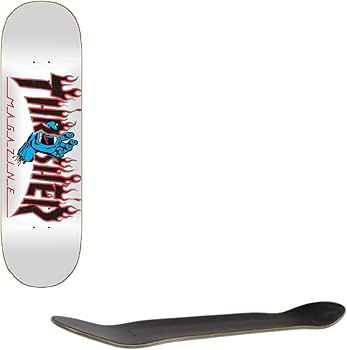 Amazon | SANTA CRUZ Thrasher Screaming Flame ロゴ 8インチ x 31.5