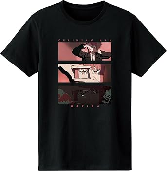Amazon.co.jp: チェンソーマン マキマ 場面写Tシャツ レディース L
