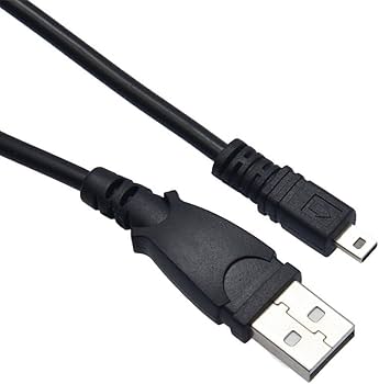 Amazon.com: JNSupplier Power USB Camera Battery Charger Cord Cable