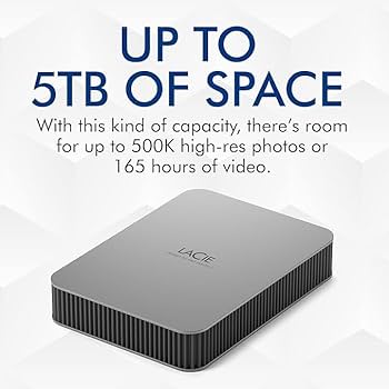 Amazon.com: LaCie Mobile Drive 4TB External Hard Drive Portable
