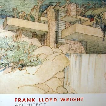 Amazon.co.jp: ポスター フランク ロイド ライト 落水荘 額装品 ド