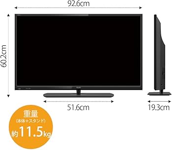 Amazon.co.jp: Sharp 2T-C40AE1 40V AQUOS Full HD LCD TV 2T-C40AE1