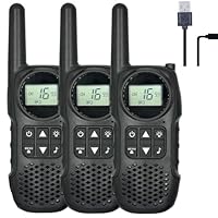 Amazon | トランシーバー 3台セット無線機 免許資格不要使用で 特定小