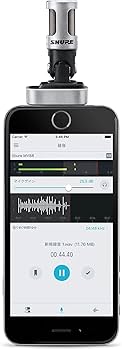 Amazon | SHURE iPhone iPad用マイク MV88 MOTIVシリーズ 24bit/48kHz