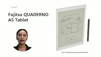 Official] Fujitsu QUADERNO A5 Size FMV-DPP04 10.3 Type Flexible