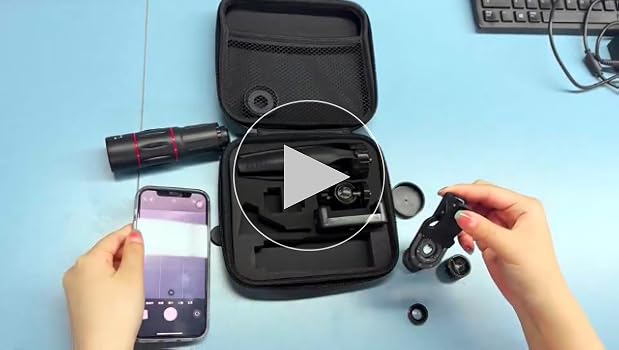 Amazon.co.jp: SmallYin スマホ用カメラレンズ 28倍望遠レンズ 198°魚