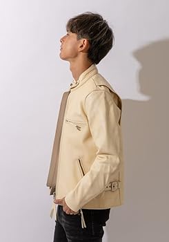 Amazon | フリーダムレザー 革ジャン バッファローレザー メンズ