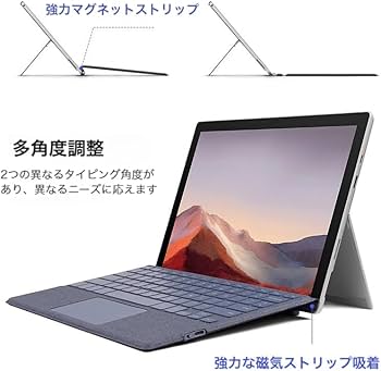 Amazon.co.jp: Surface Go 4/Go 3/Go 2/Go 対応 キーボード ワイヤレス