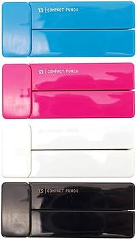 Amazon | ミドリ 穴あけパンチ XS コンパクトパンチ ピンク 49086006