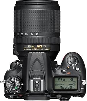 Amazon.com : Nikon D7200 DX-format DSLR w/ 18-140mm VR Lens (Black