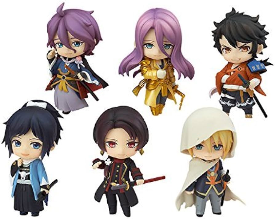 Amazon | 【特典】ねんどろいどぷち 刀剣乱舞-ONLINE- 部隊一 全6種