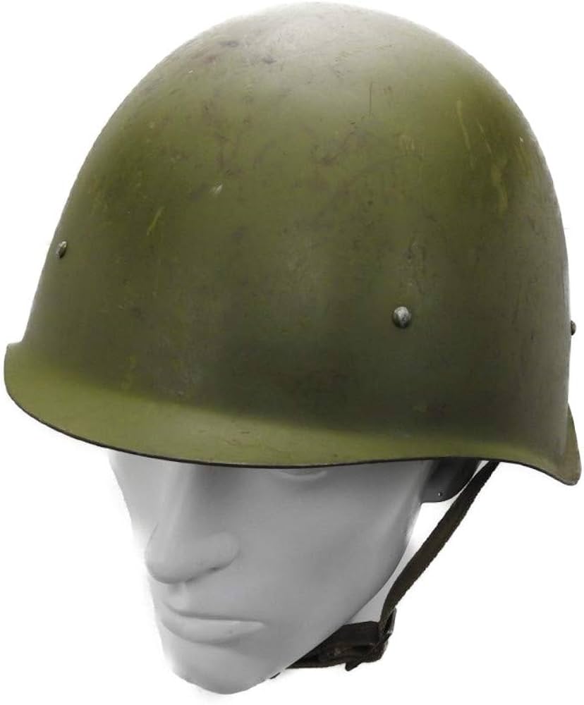 Amazon | ソビエト Soviet SSH40 実物 軍用 ヘルメット 第二次世界大戦