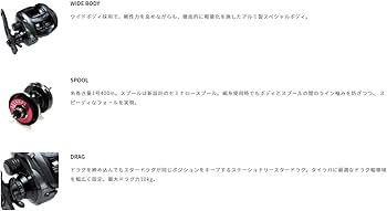 Amazon | テイルウォーク(Tailwalk) リール タイゲーム ワイド VTN
