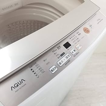 Amazon.co.jp: AQW-GV70G-W(ホワイト) 全自動洗濯機 上開き 洗濯7.0kg