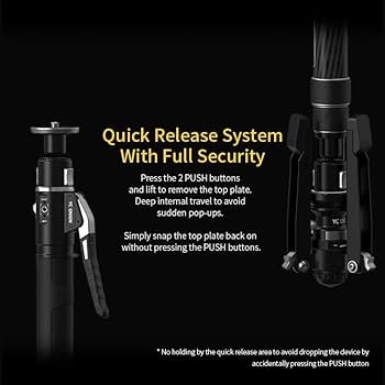 Amazon | YCオニオンPinetaカーボンファイバーカメラ一脚