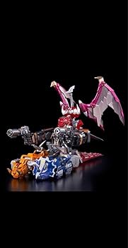 Amazon.co.jp: 合機巧 ダイノメガゾード 大獣神 フレイムトイズ FLAME