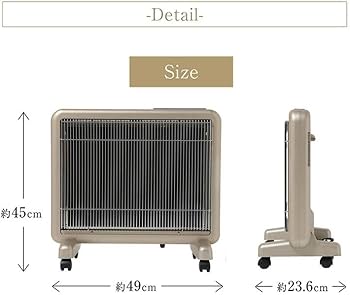 Amazon | [サンルミエ] 遠赤外線 パネルヒーター 省エネ 日本製