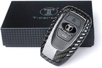 Amazon | タイムセール スバル車専用 カーボン製キーカバー リアル