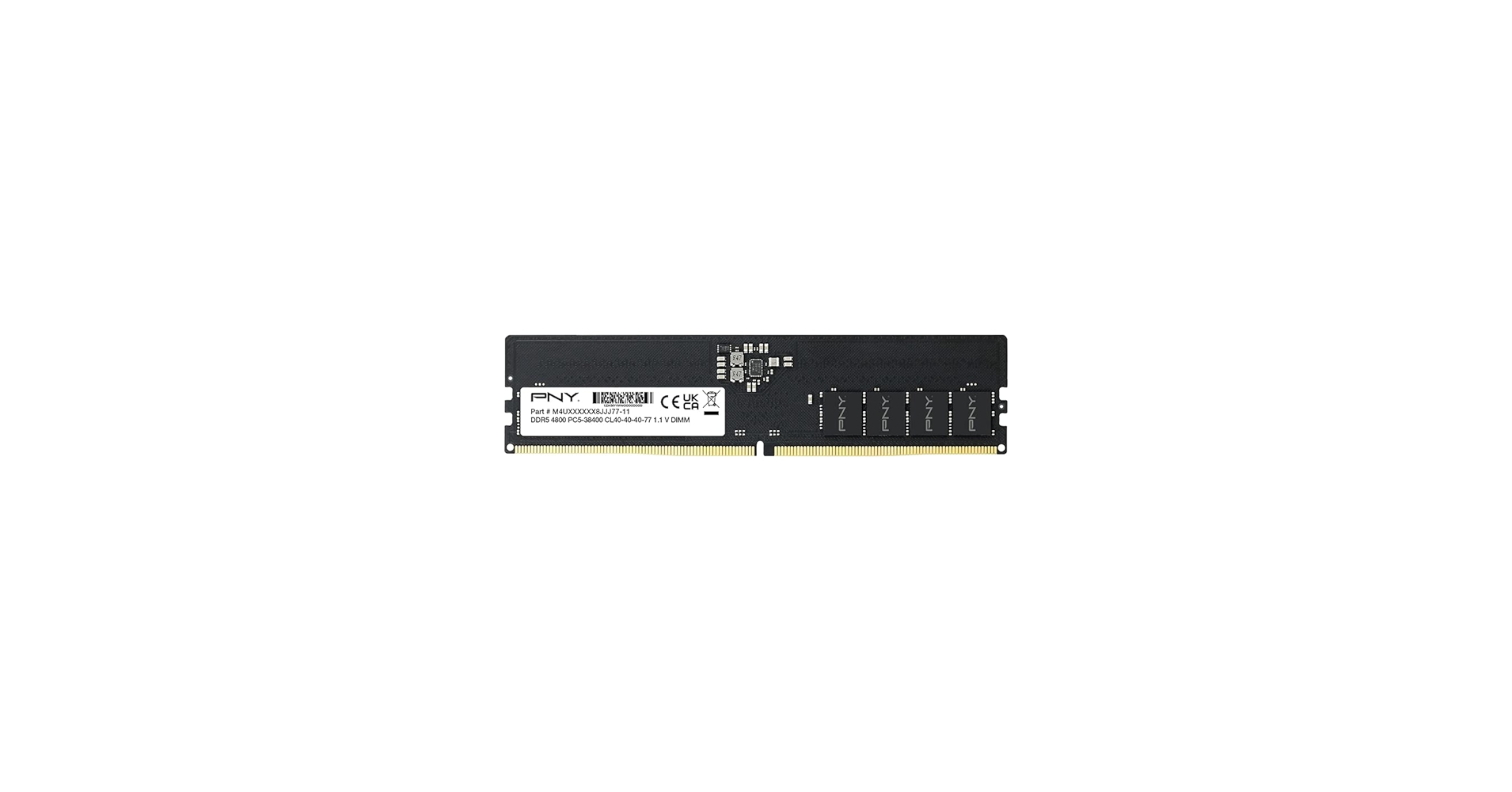 PNY Performance 16GB DDR5 4800MHz (PC5-38400) CL40 1.1V Desktop