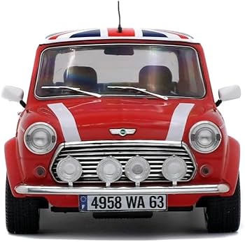 Amazon | ソリド 1/18 ミニクーパー S 1.3L 1997 レッド/ユニオン