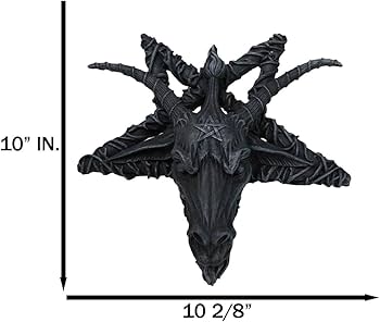 Amazon.co.jp: Ebros Sabbatic Goat of Mendes Samael Lilith Baphomet