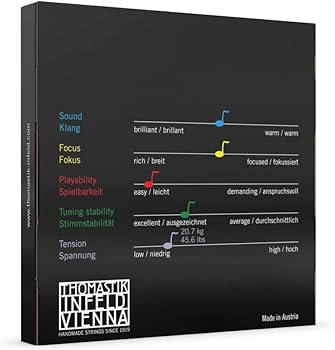 Amazon | THOMASTIK Dominant ドミナントビオラ弦セット | ビオラ弦