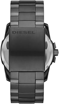 Amazon.com: Diesel Master Chief Stainless Steel Three-Hand Analog